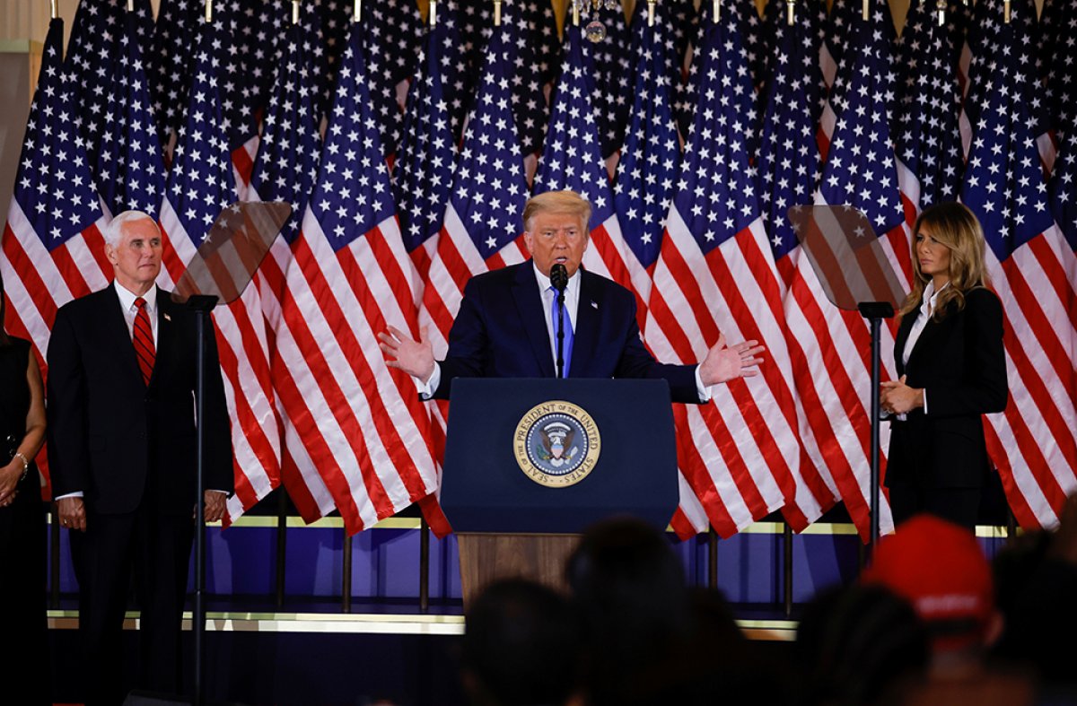 Donald Trump Seçim Sonrası Beyaz Saray’da Açıklama Yaptı