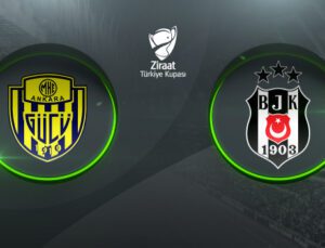 “Beşiktaş, Ziraat Türkiye Kupası’nda MKE Ankaragücü ile son 16 turunda deplasmanda mücadele edecek”